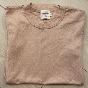 Michael Stars for Anthropologie Fallon Shine Tee in Beach